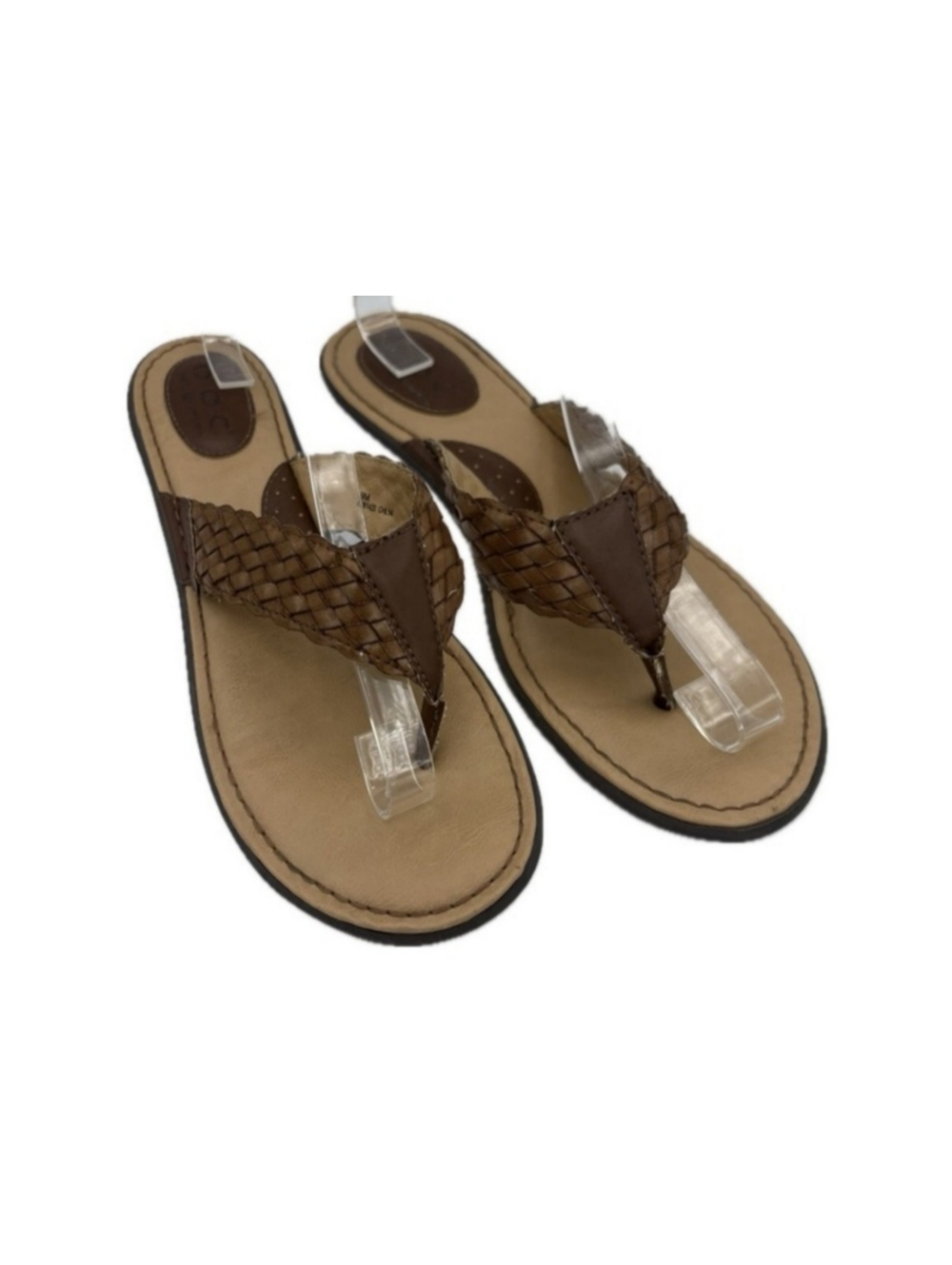 Born BOC Brown Weave Thong Sandal